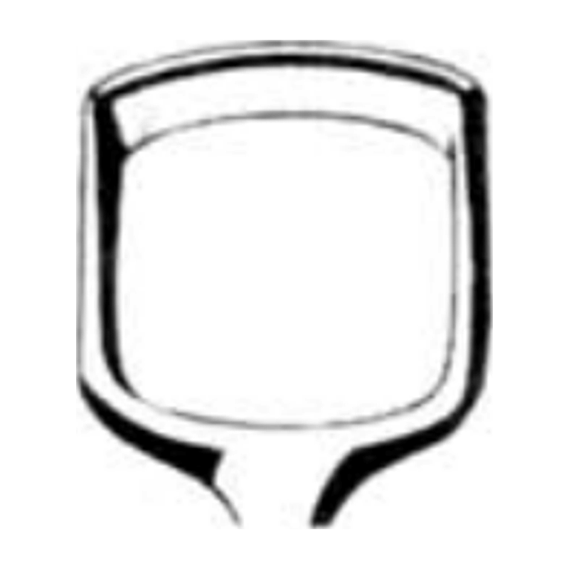 Beckmann Adenoid Curette, Fig. 6, 22 cm