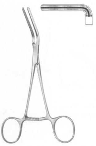 Dardik Vascular Forceps 90° 13 cm
