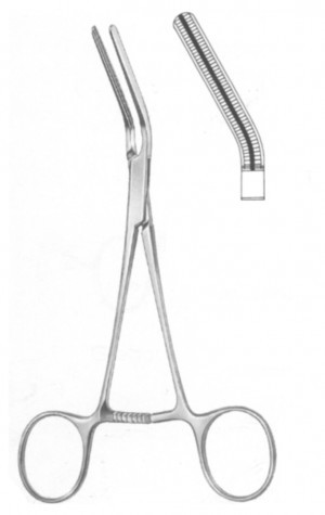 Dardik Vascular Forceps 30° 14.5 cm

