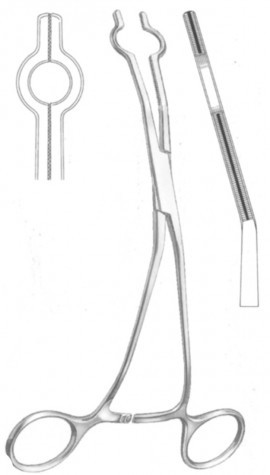 Cooly Catheter Forceps (36 Charr) 20 cm 
