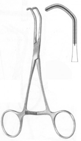 Cooley Pediatric Vascular Forceps 14 cm
