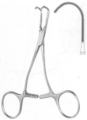 Pediatric Vascular Forceps (Fig.8) 13.5 cm
