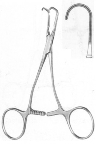 Pediatric Vascular Forceps (Fig.9) 13 cm
