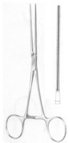 Pediatric Vascular Forceps 16.5 cm
