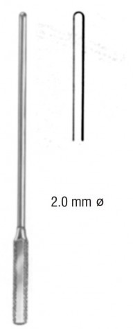 Cooley Vascular Dilator Malleable (2.0mm dia) 13 cm
