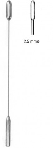 DeBakey Vascular Dilator Malleable (2.5mm dia) 19 cm
