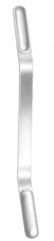 Olivecrona Brain Spatula Convex (7/9mm) 18 cm
