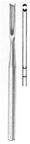 Ballenger Septum Gouge (4mm) 15 cm
