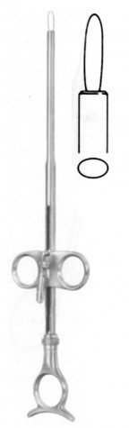 Eves Tonsil Snare with ratchet 28 cm
