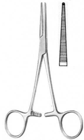 Crile Artery Forceps Str. (1x2th) 14 cm

