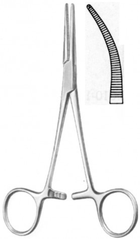 Crile Artery Forceps Cur. (1x2th) 14 cm
