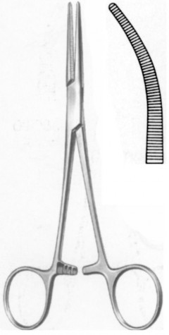 Crile-Rankin Artery Forceps Cur. 16 cm
